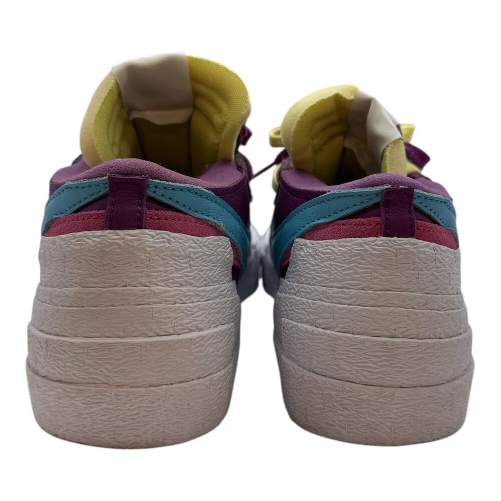 Nike x sacai  Low Purple Yellow Sneakers Women 9 - Picture 3 of 13